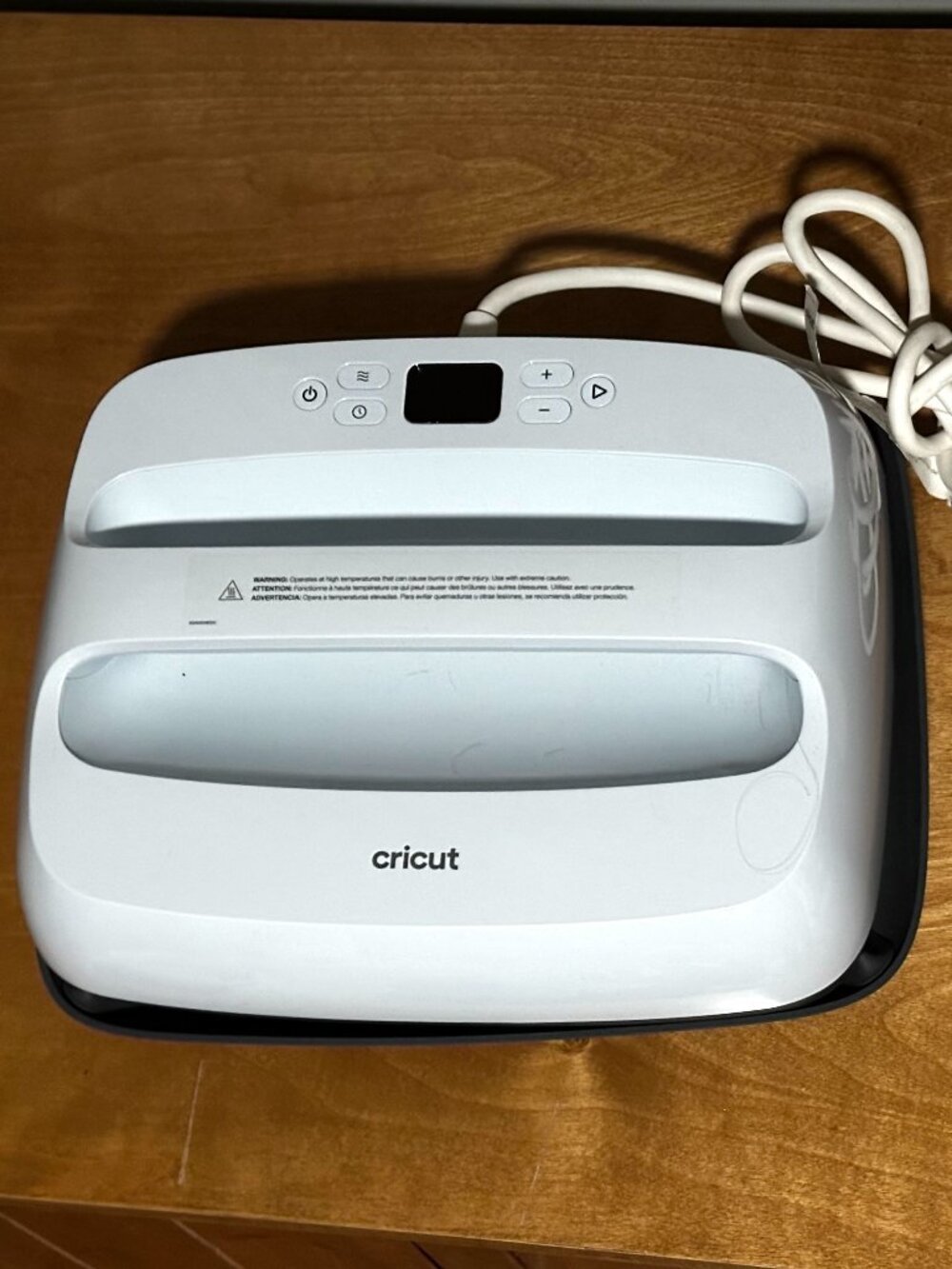 Cricut Easy Press 3 Heat Press Machine 12" x 10" blue, like new